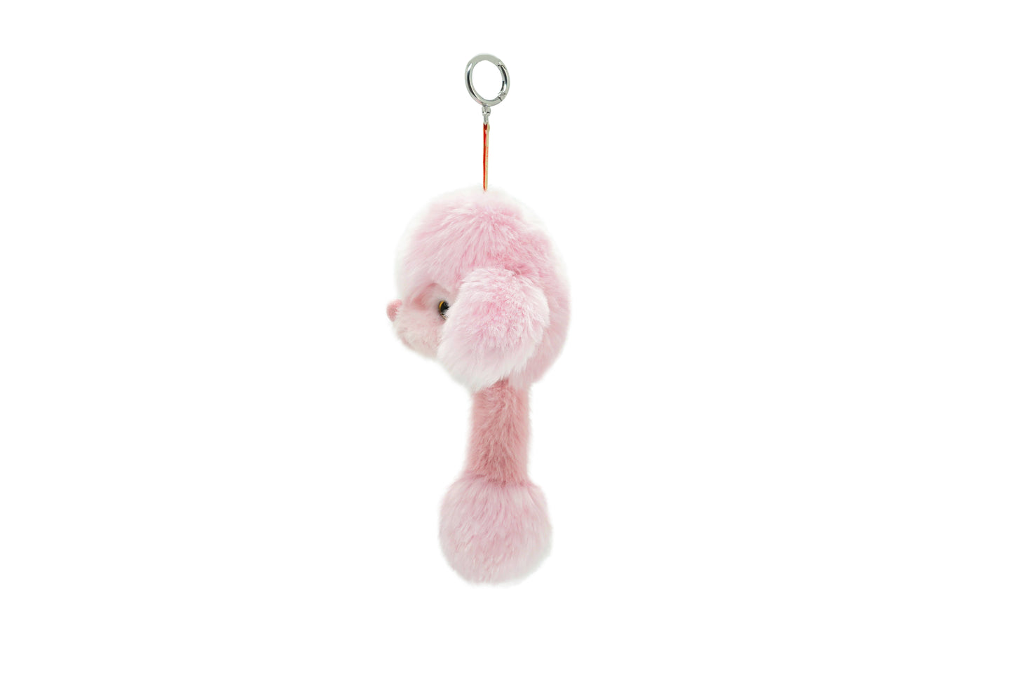 One Love Millie  Bag Charm Pink Poodle - 9cm