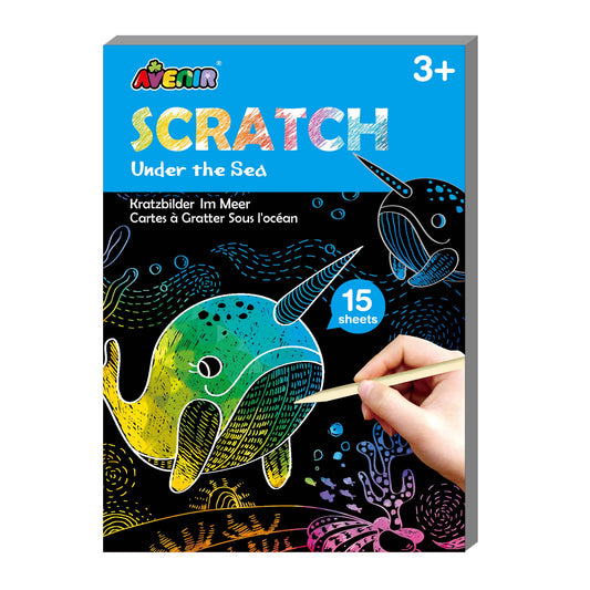 Mini Scratch Book Under the Sea