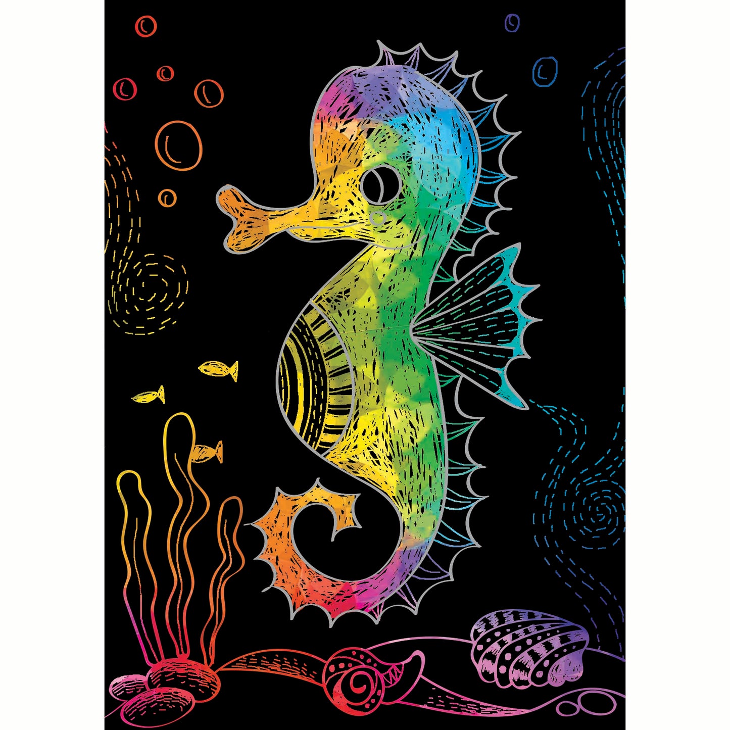 Mini Scratch Book Under the Sea