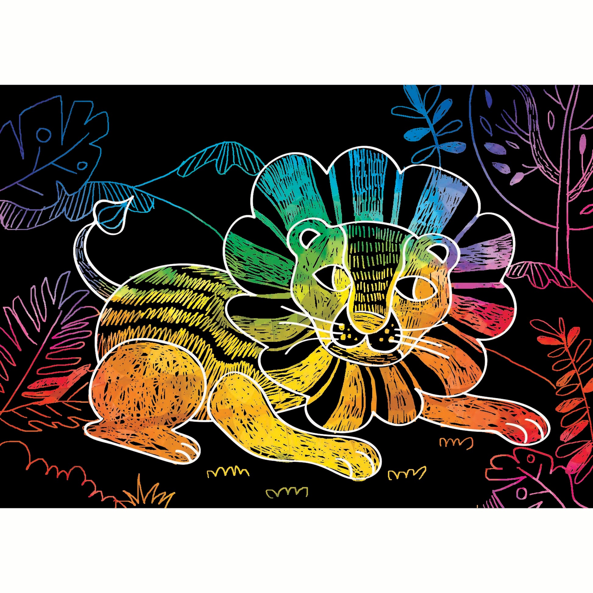 Mini Scratch Book Animals – KidAntics