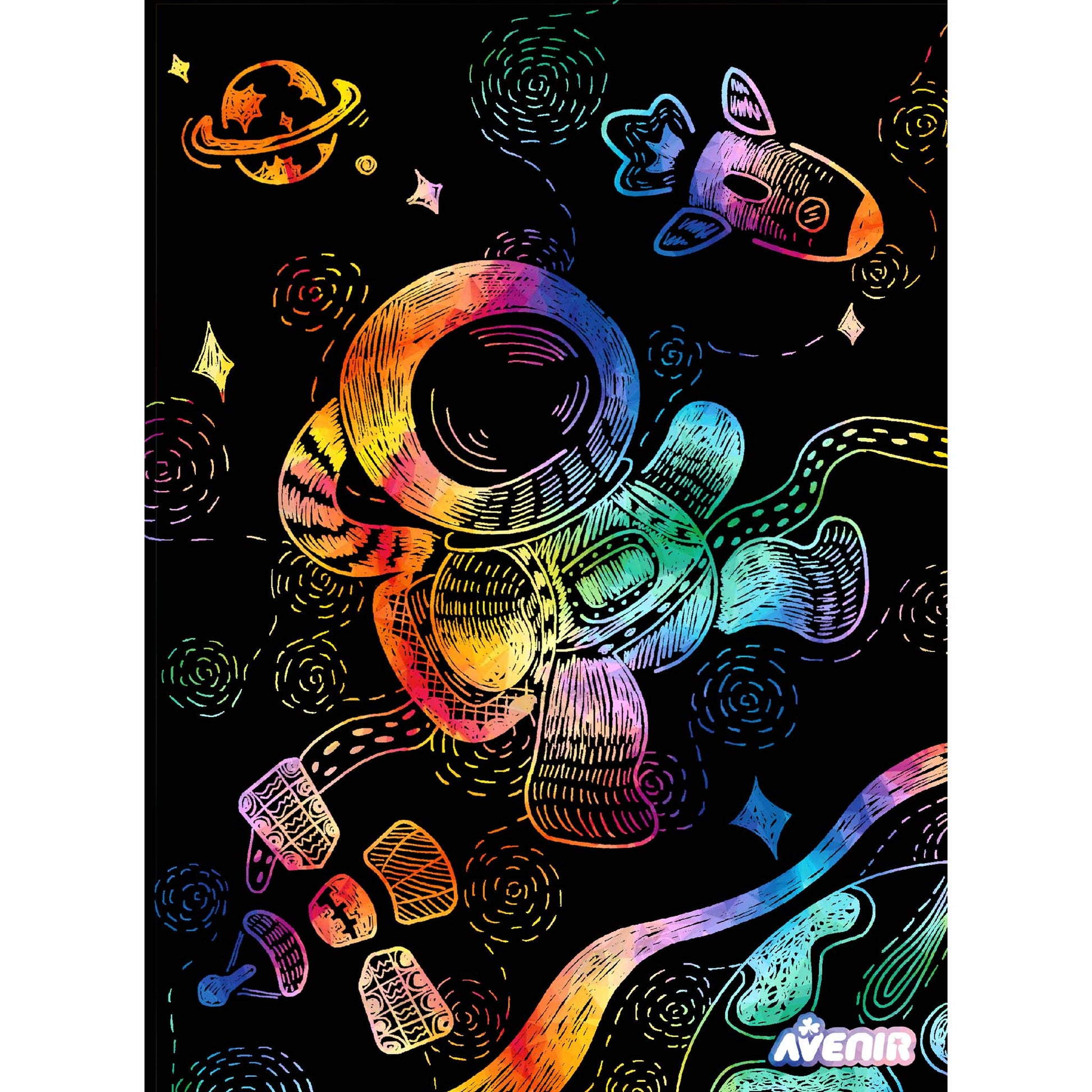 Scratch with Stencil Space – KidAntics