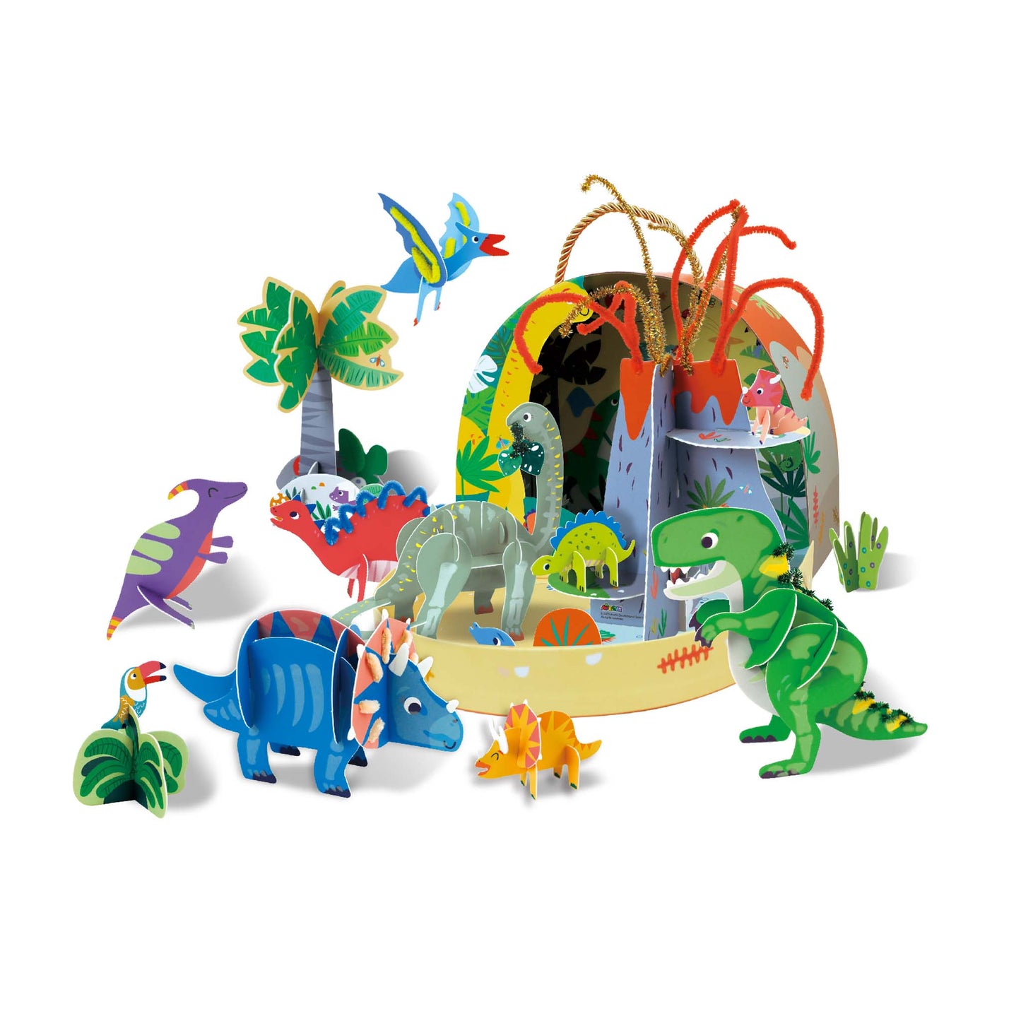 Dino World Craft Play Box