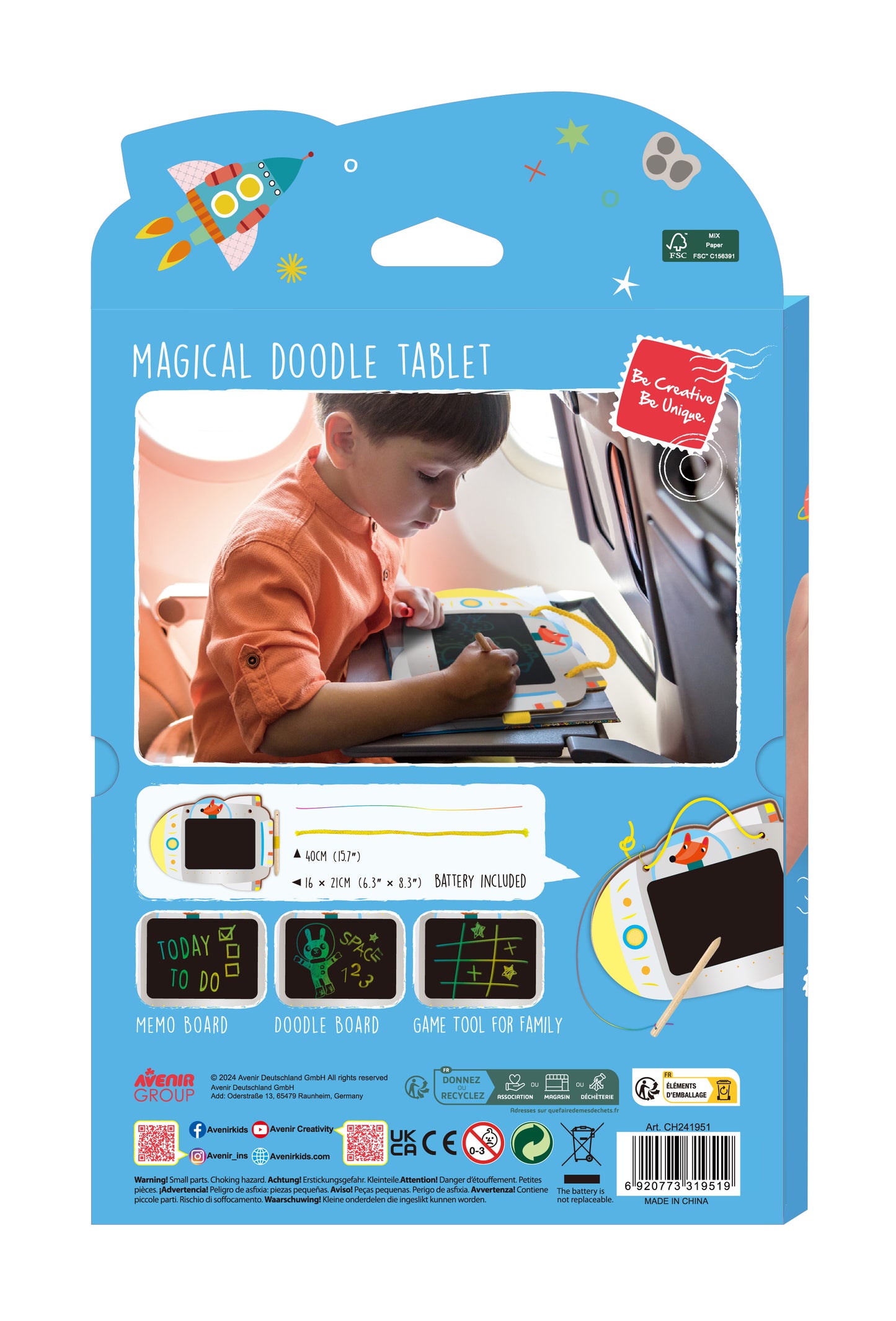 Magical Doodle Tablet Space
