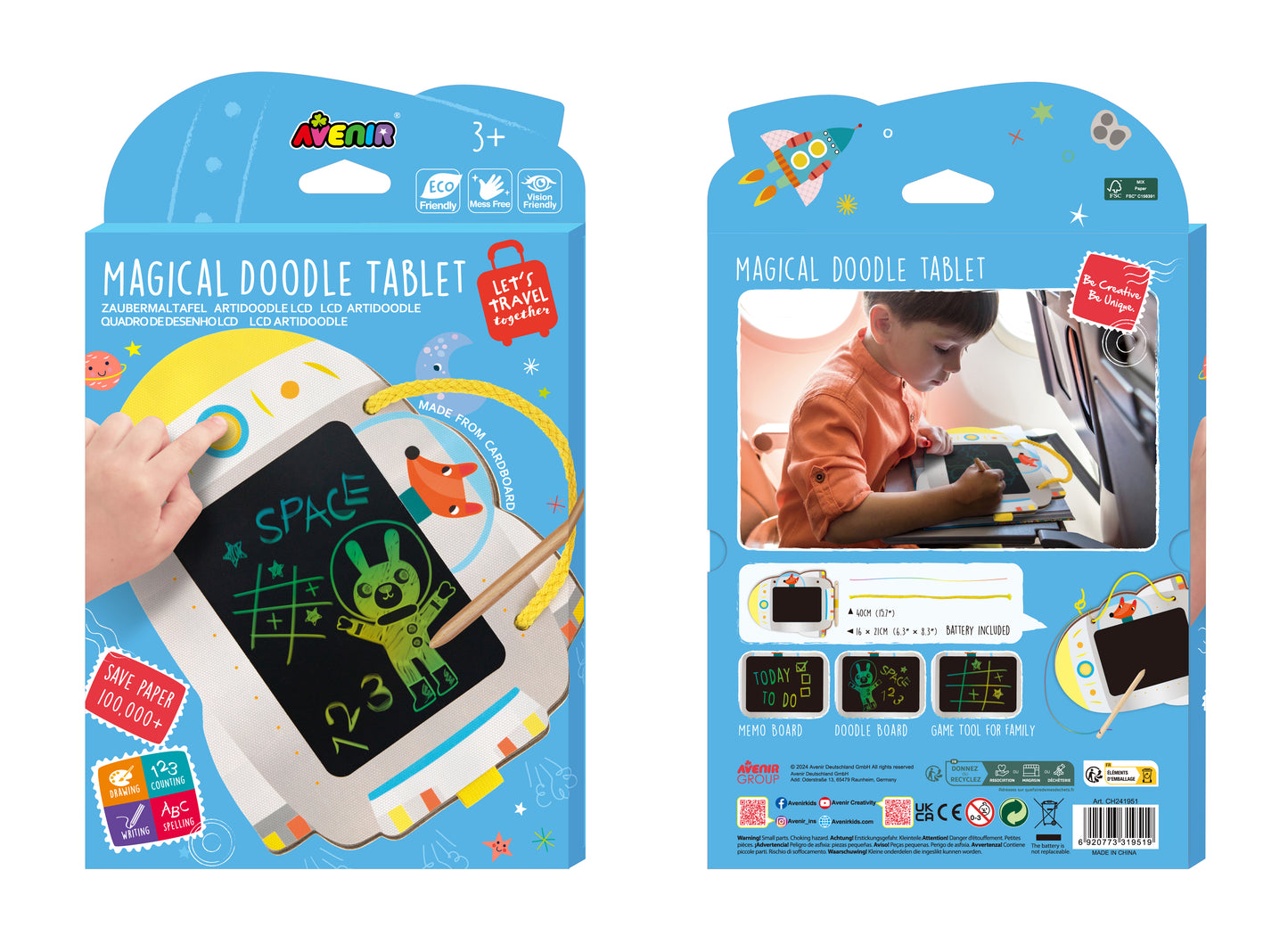 Magical Doodle Tablet Space