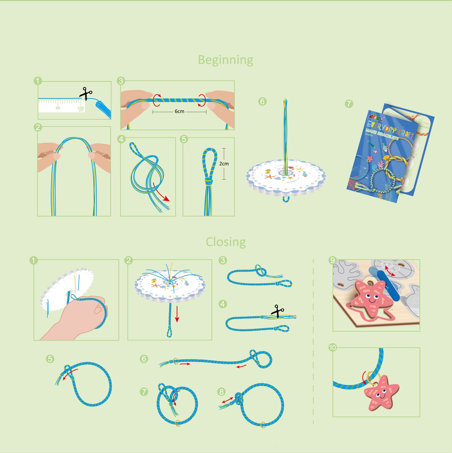 Everyday Craft Make Bracelets Sealife
