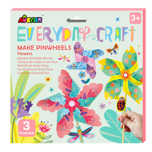 Everyday Craft Make Pinwheels Flowers