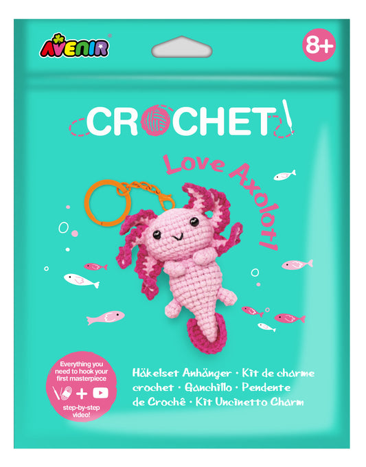 Crochet Love Axolotl