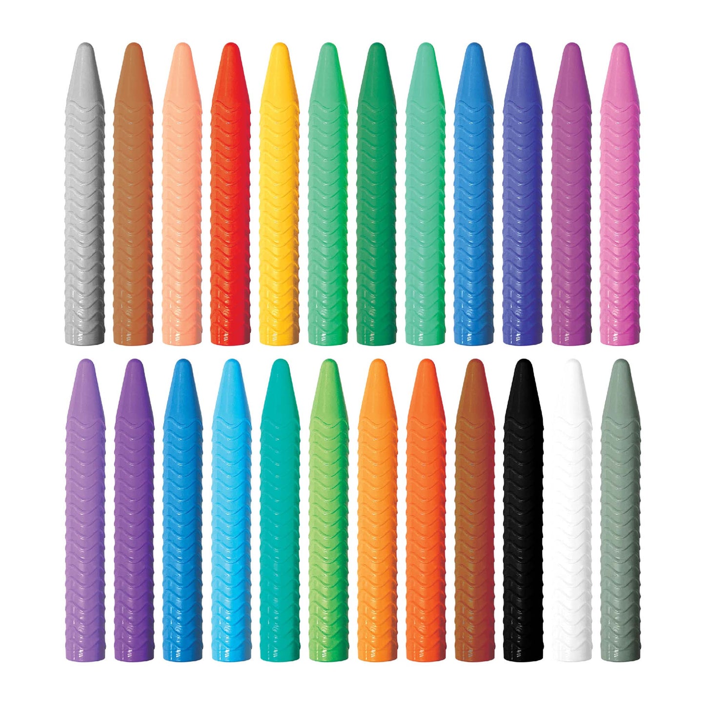 Haku Yoka Spiral Crayons 24 Colours