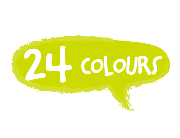Happy Pea Pod Crayons 24 Colours
