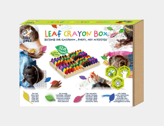120 Colour Leaf Crayon Pack