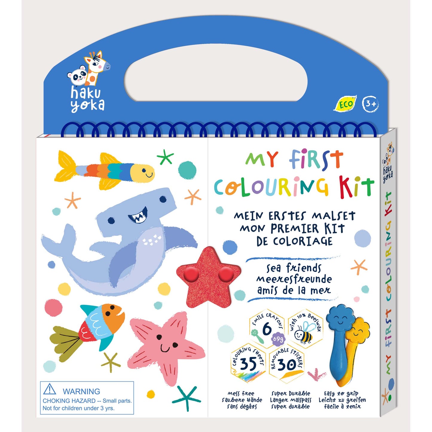 Haku Yoka My First Colouring Kit Sea Friend