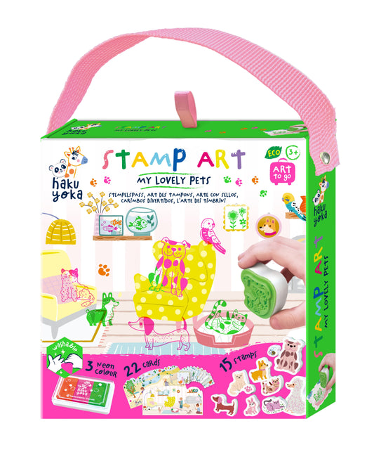 Stamp Art – My Lovely Pets