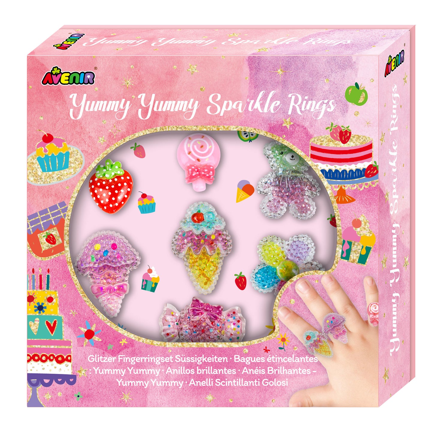Fancy Me  Yummy Yummy Sparkle Rings