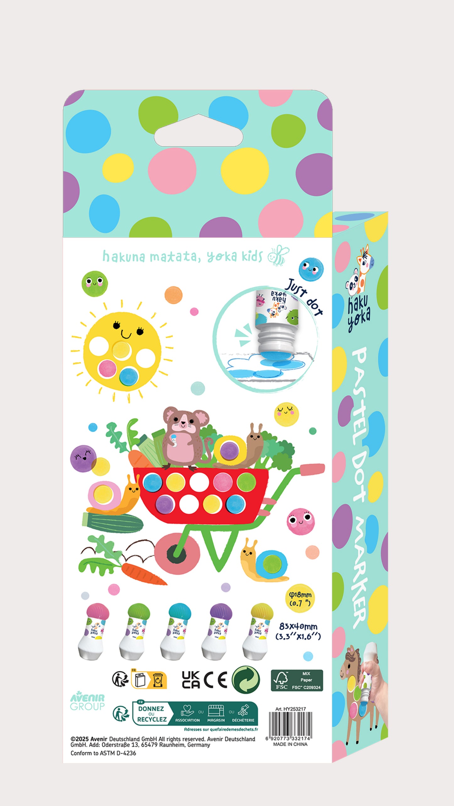 Dots4Fun Pastel Dot Marker