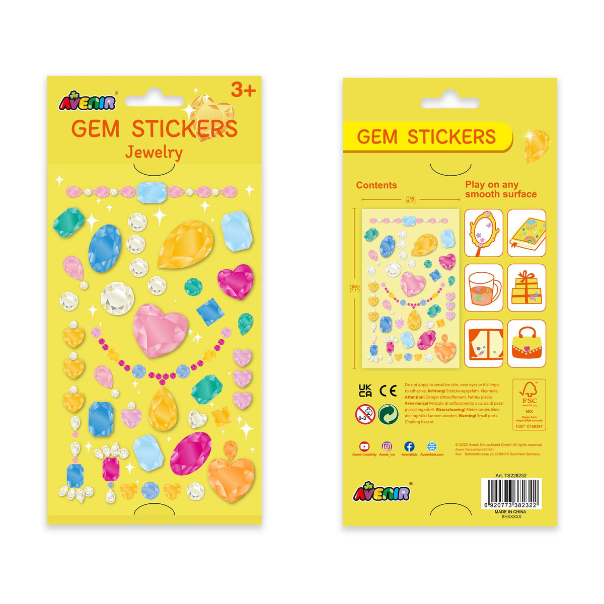Gem Collection Sticker Gem Stickers Jewels – KidAntics