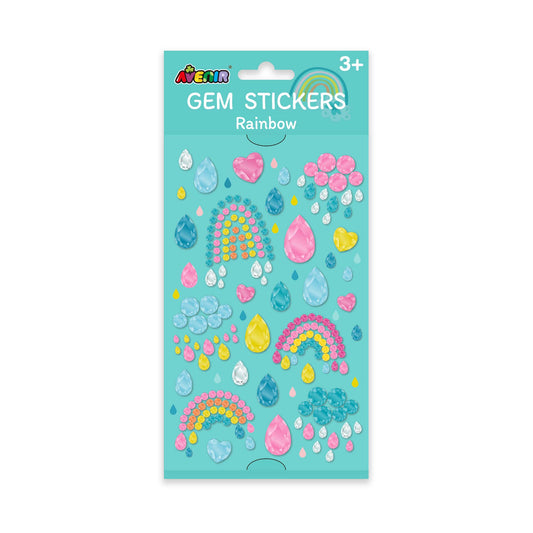 Gem Stickers Rainbows