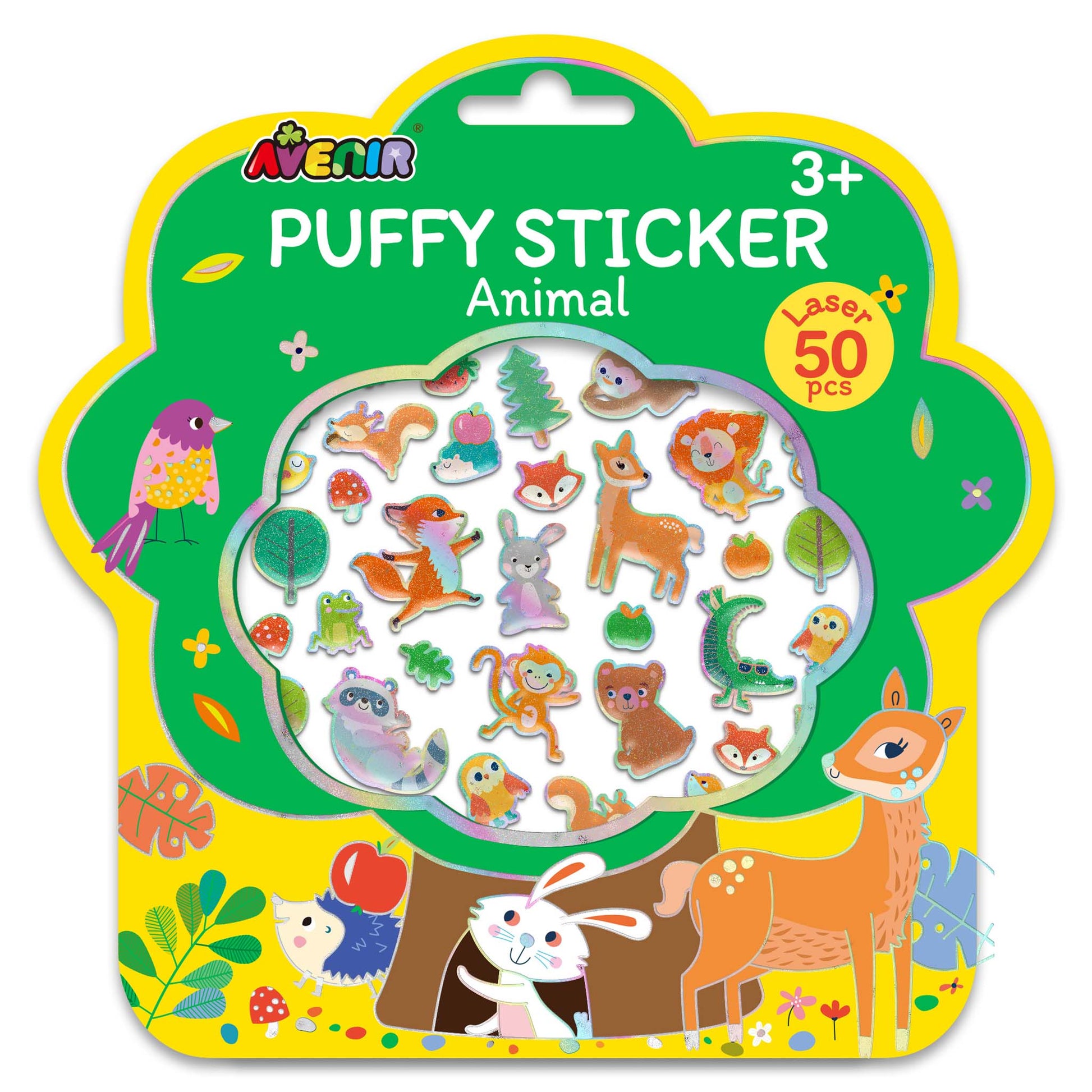 Puffy Stickers Animals – KidAntics