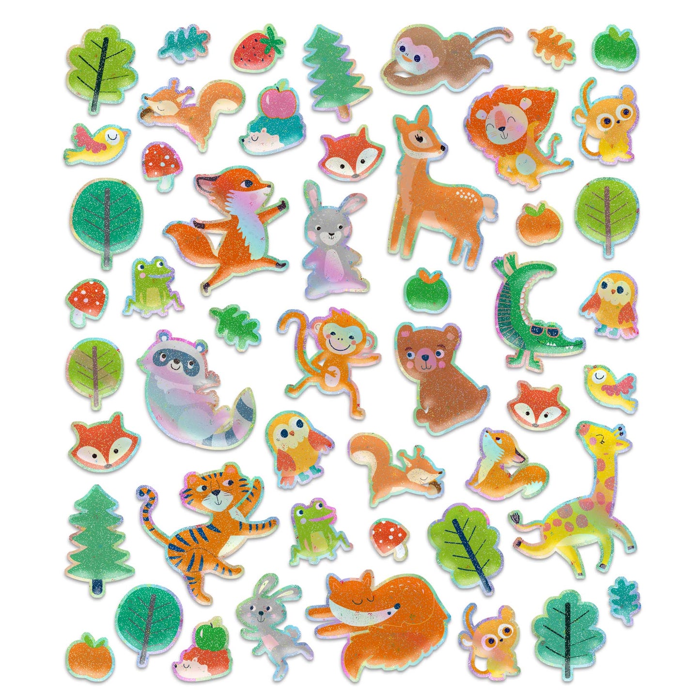 Puffy Stickers Animals