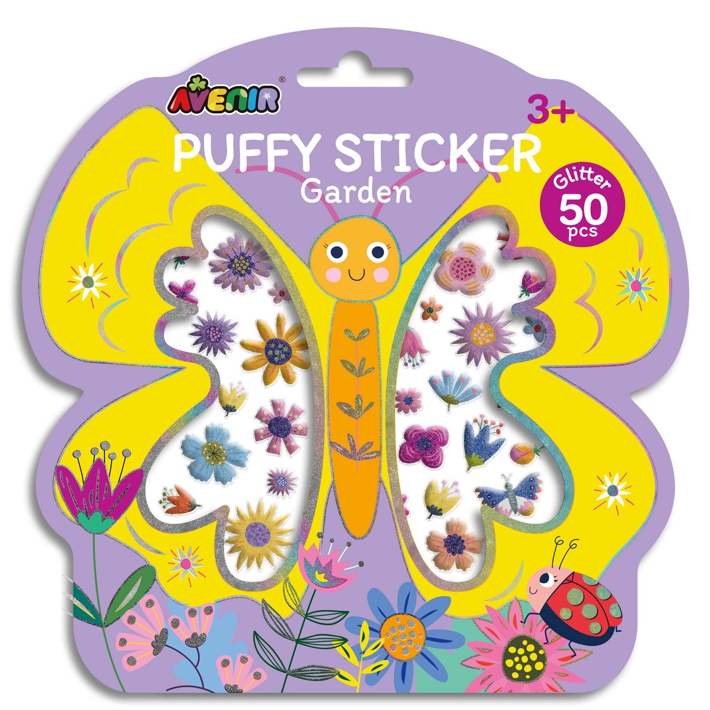 Puffy Stickers Garden