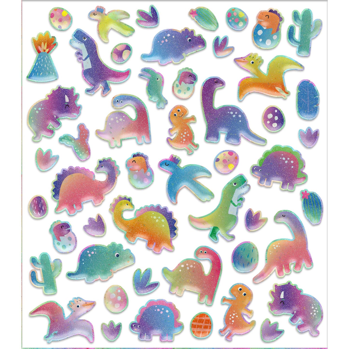 Puffy Stickers Dino