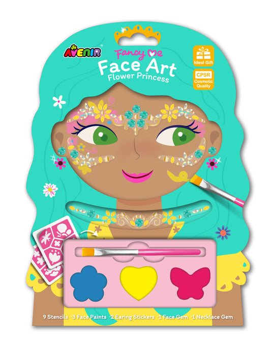 Face Art Flower Princess