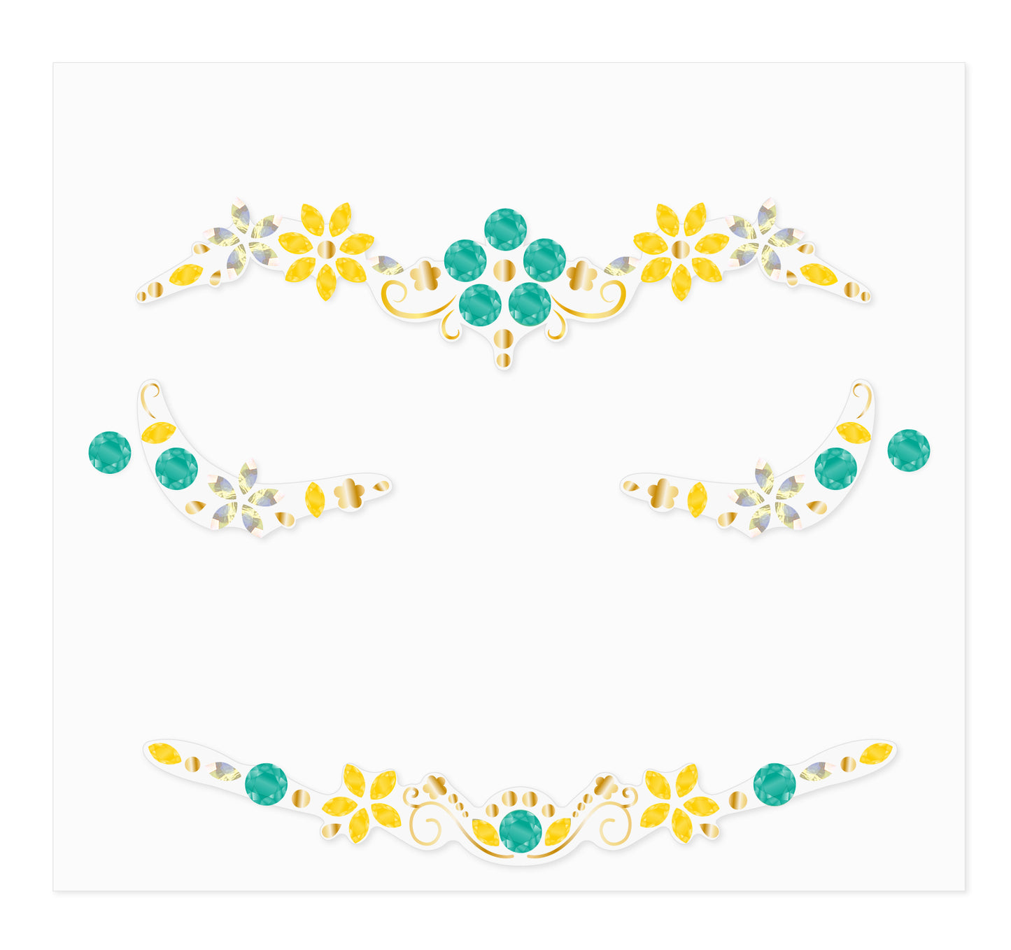 Face Art Flower Princess