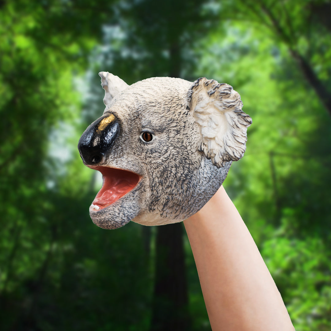 Wild Thingz Hand Puppet - Grey Koala