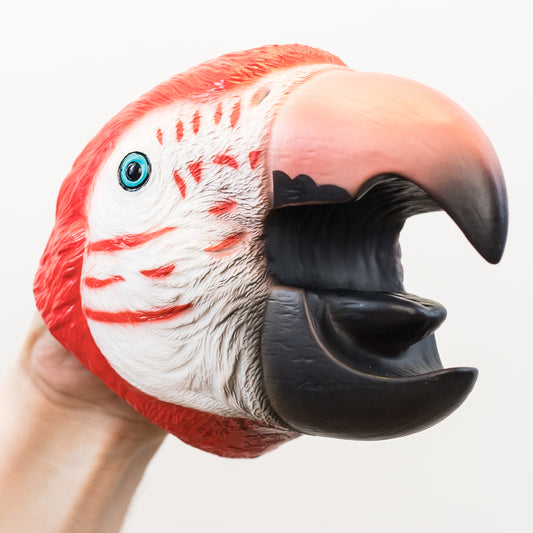 Wild Thingz Hand Puppet - Red Macaw