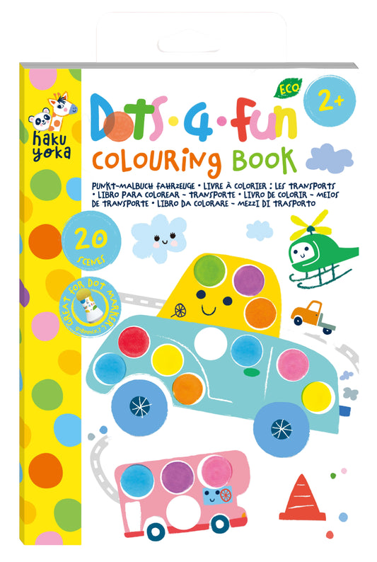 Dots4Fun  Colouring Book Transportation