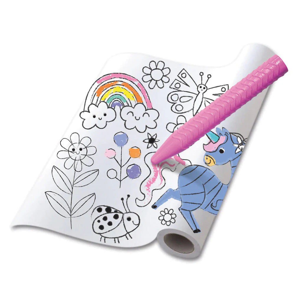 Haku Yoka Colouring Roll Kit Fantasy Unicorn