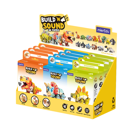 ME Build N Sound 3D Puzzle Assorted - DINO A