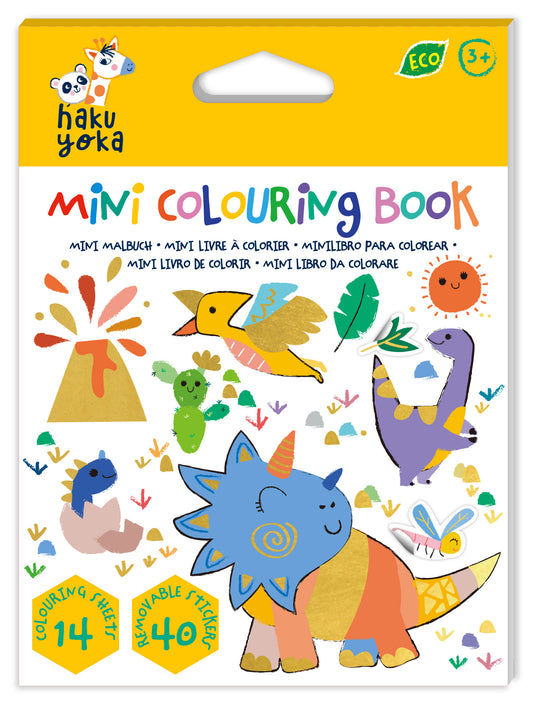 Mini Colouring Book Dino