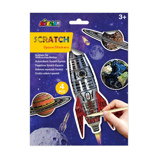 Scratch Space Stickers