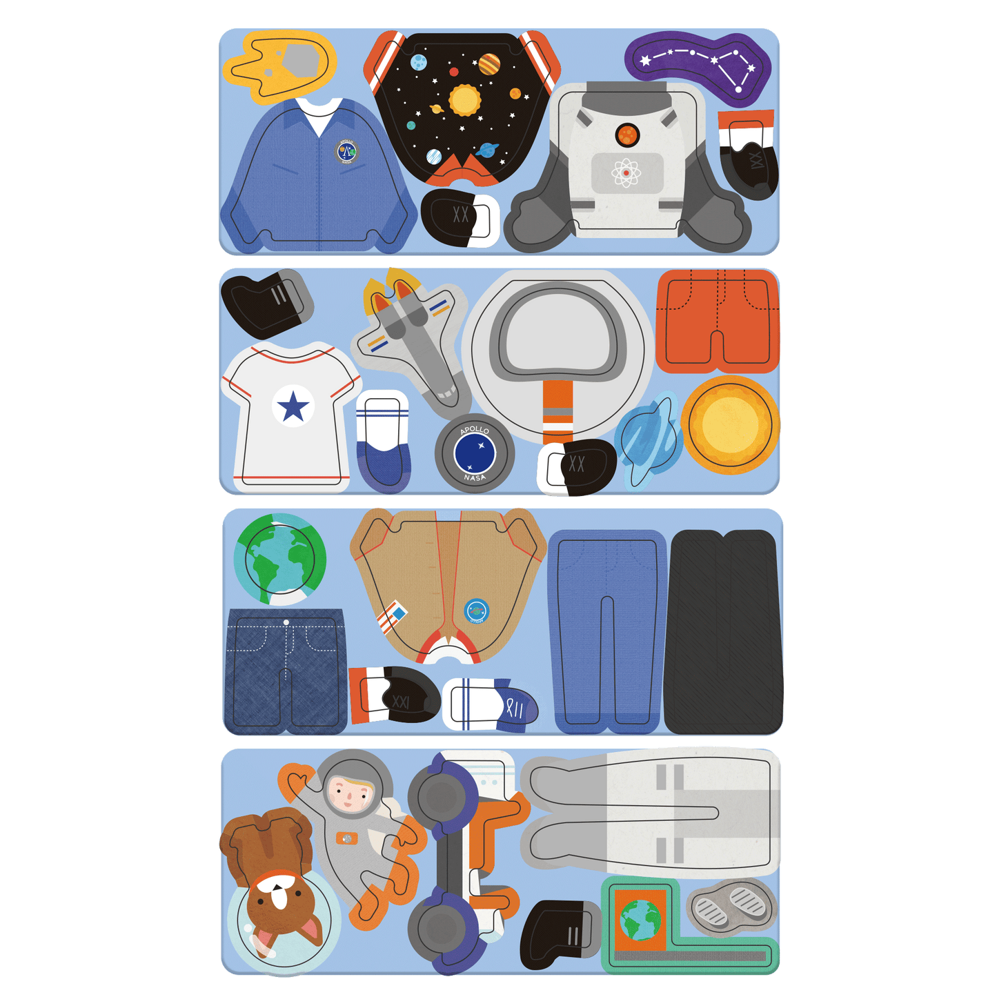 ME Magnetic Puzzle Tin - Space Adventures