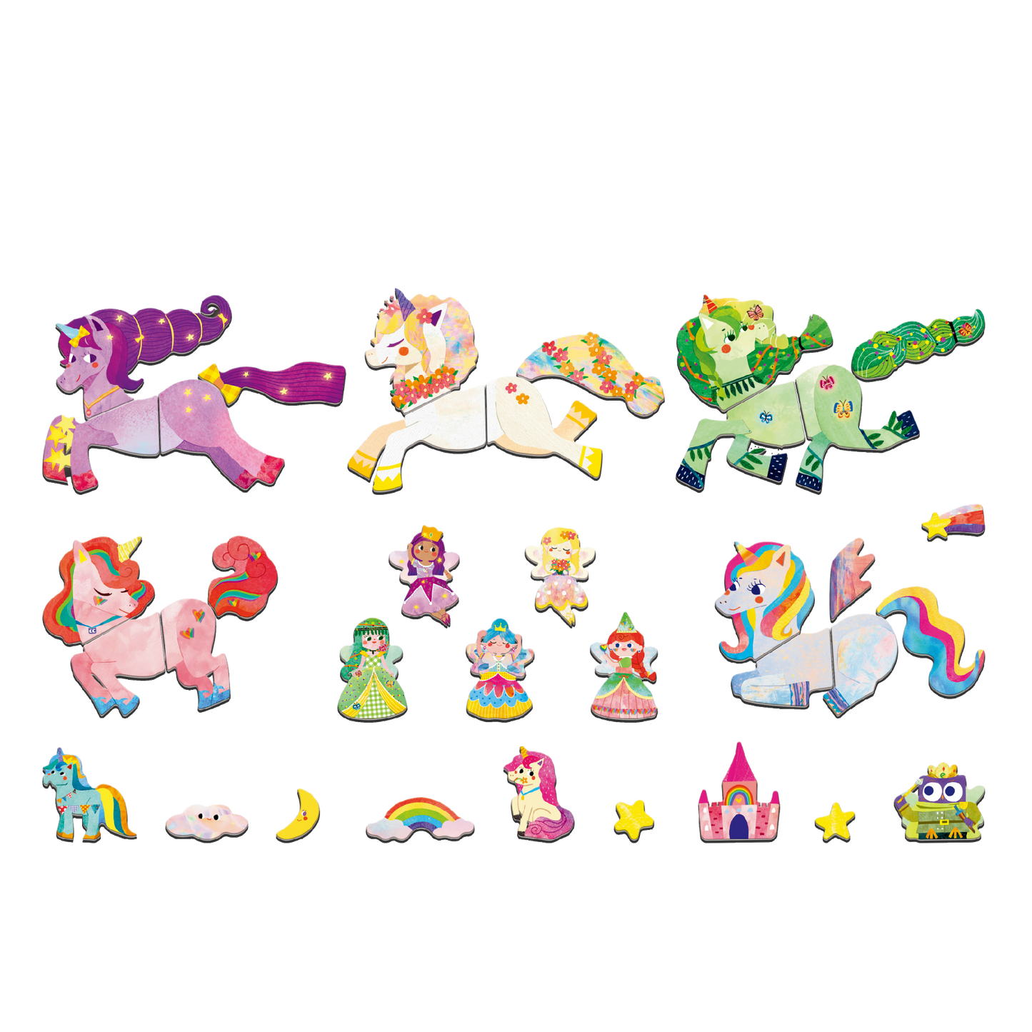 ME Magnetic Puzzle Tin - Unicorns