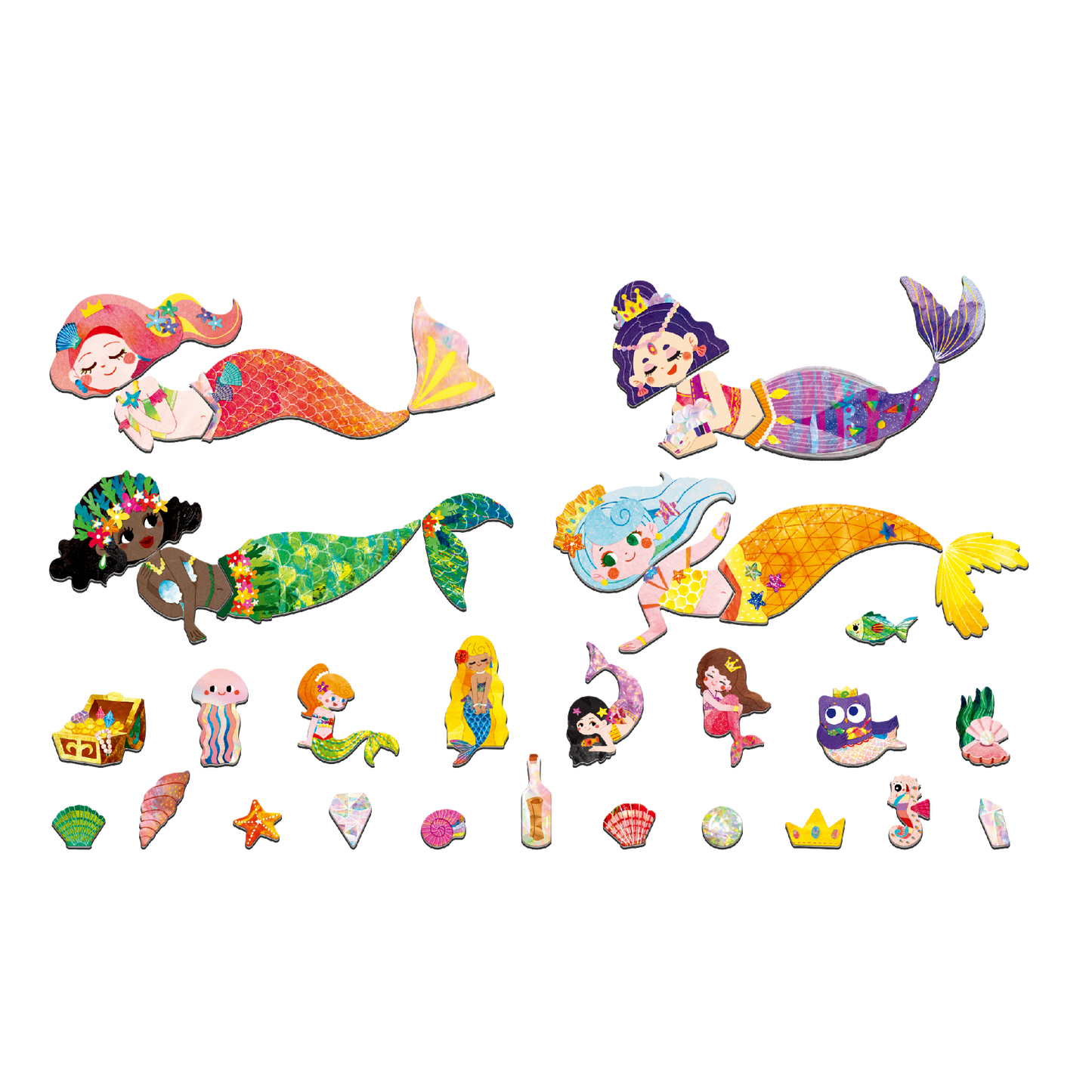 ME Magnetic Puzzle Tin - Mermaids
