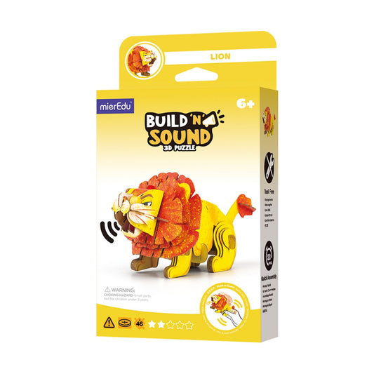 ME Build N Sound 3D Puzzle Lion