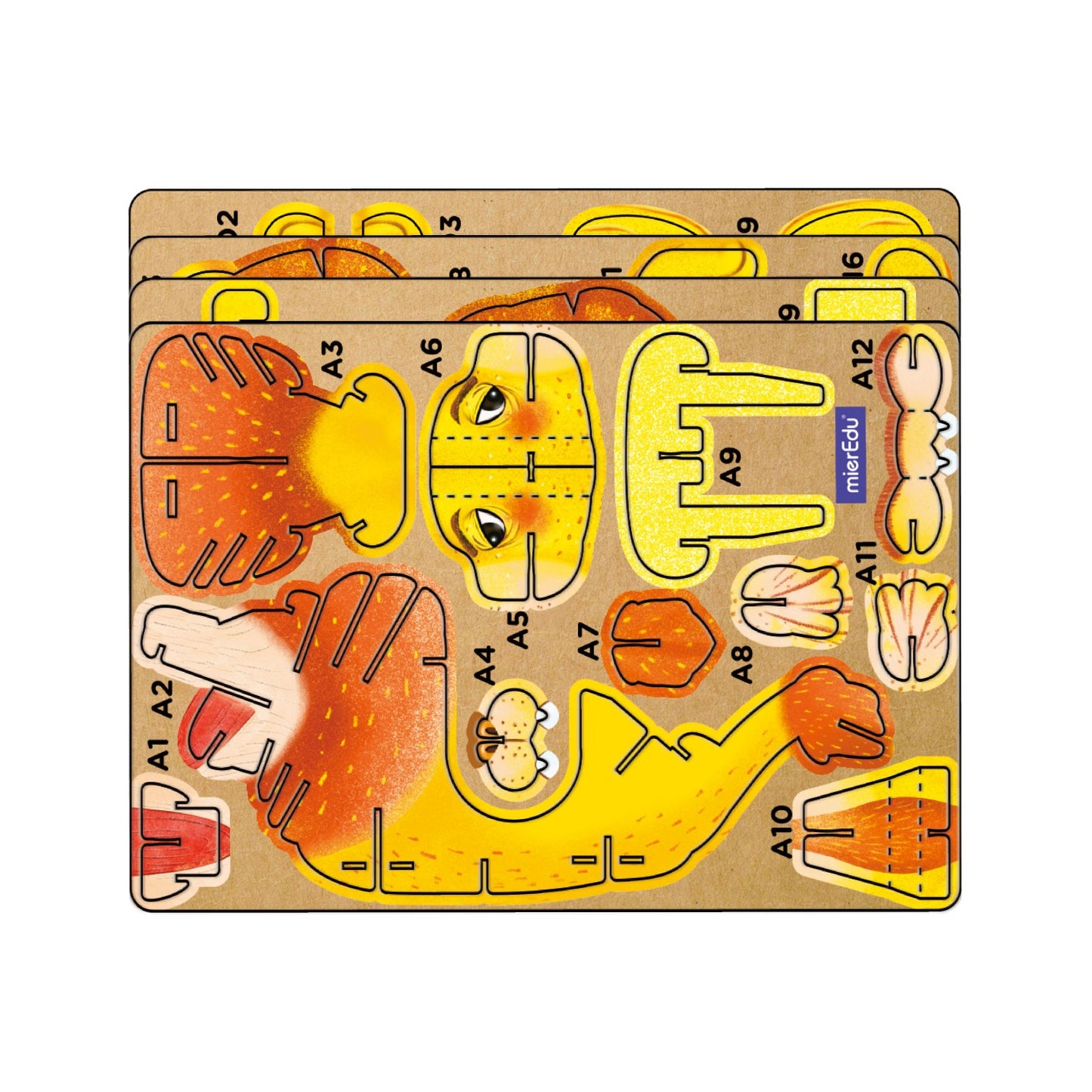 ME Build N Sound 3D Puzzle Lion