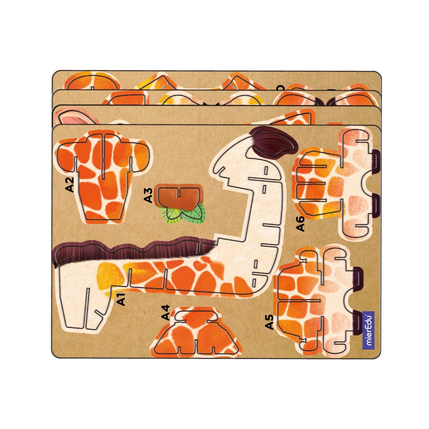 ME Build N Sound 3D Puzzle Giraffe