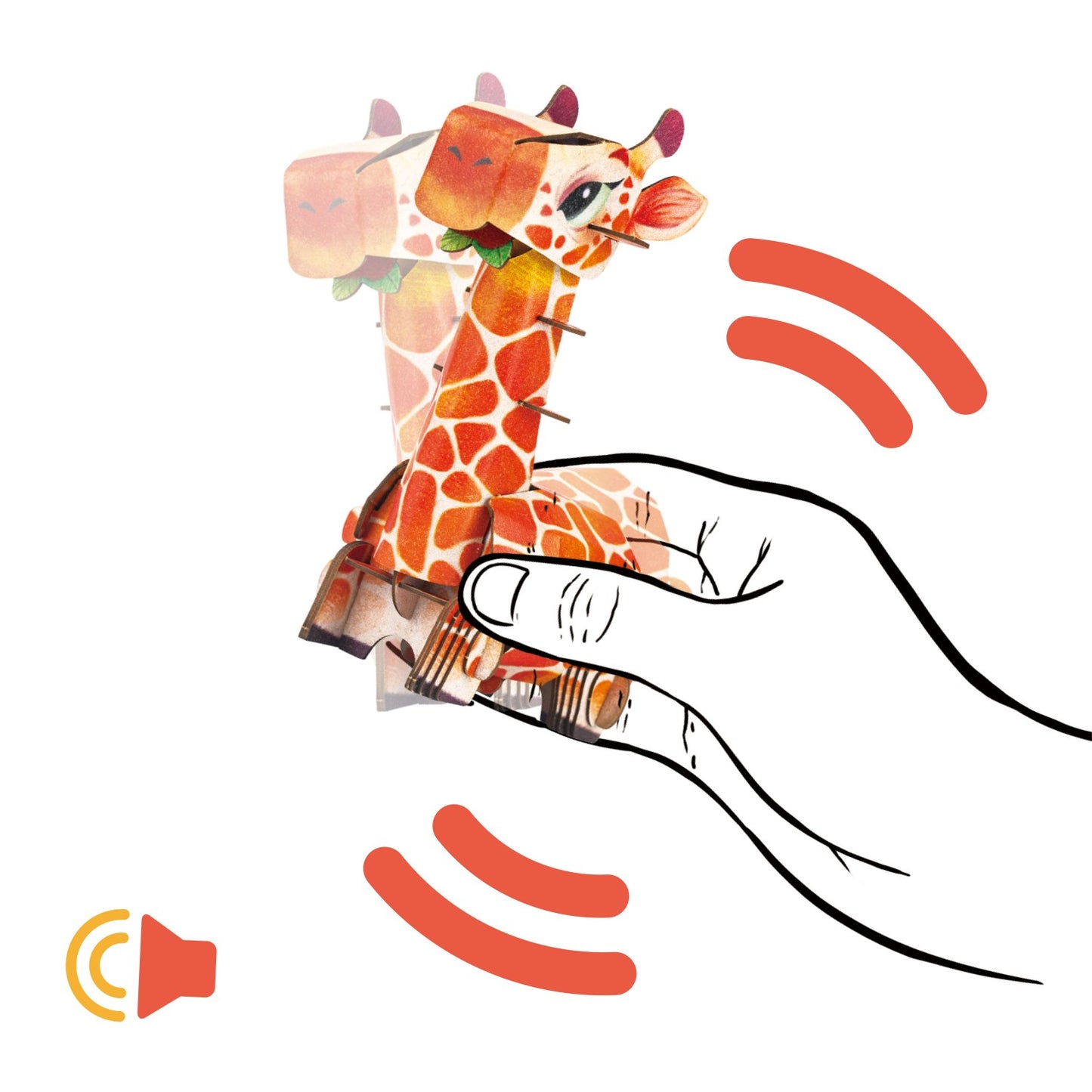 ME Build N Sound 3D Puzzle Giraffe