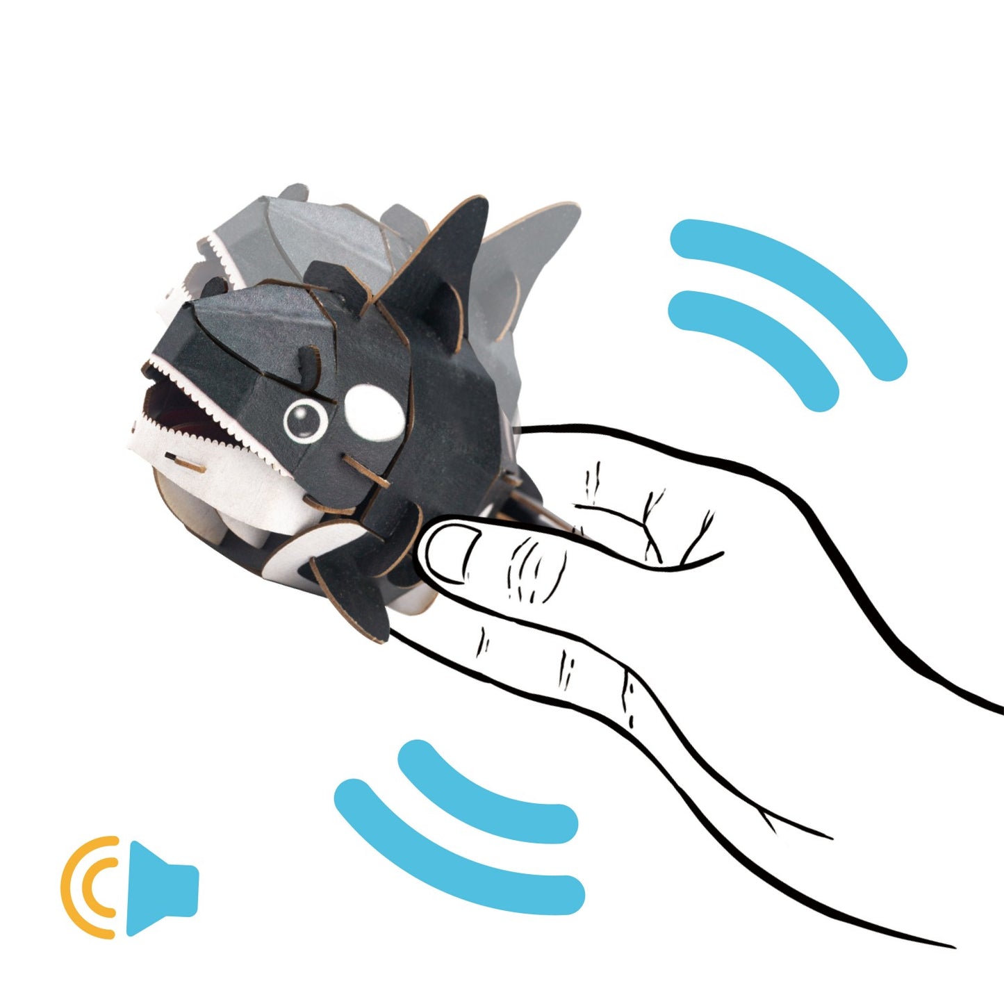 ME Build N Sound 3D Puzzle Orca