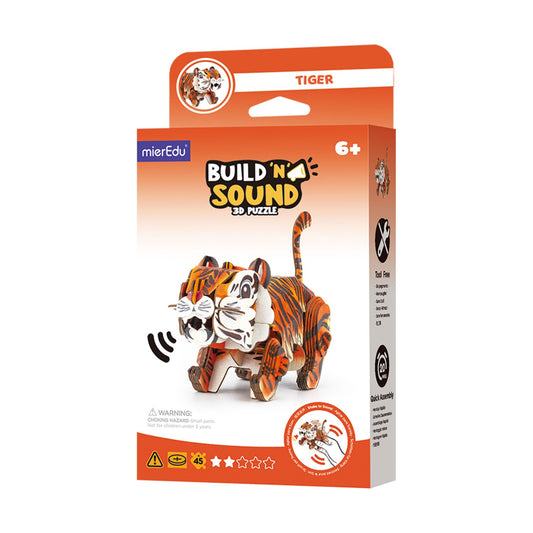 ME Build N Sound 3D Puzzle Tiger