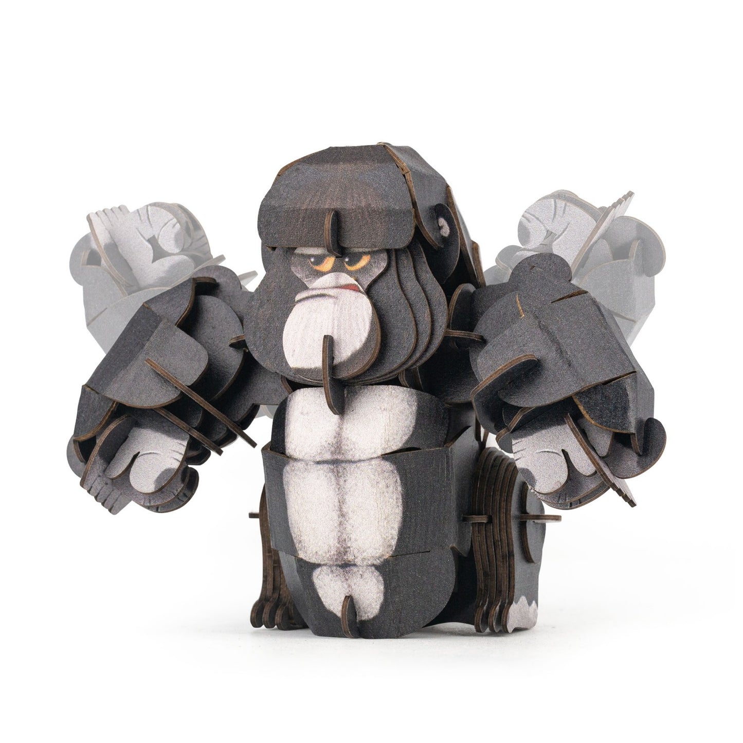 ME Build N Sound 3D Puzzle Silverback Gorilla