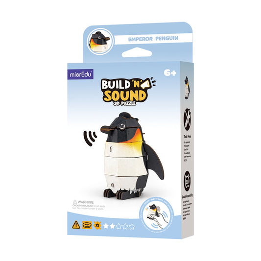 ME Build N Sound 3D Puzzle Emperor Penguin