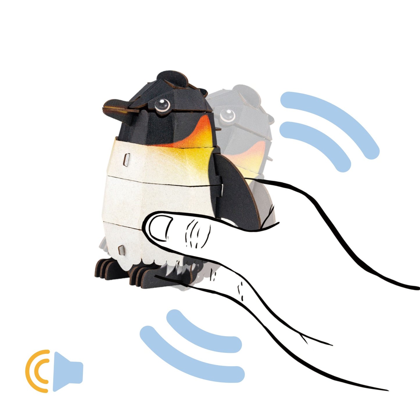 ME Build N Sound 3D Puzzle Emperor Penguin