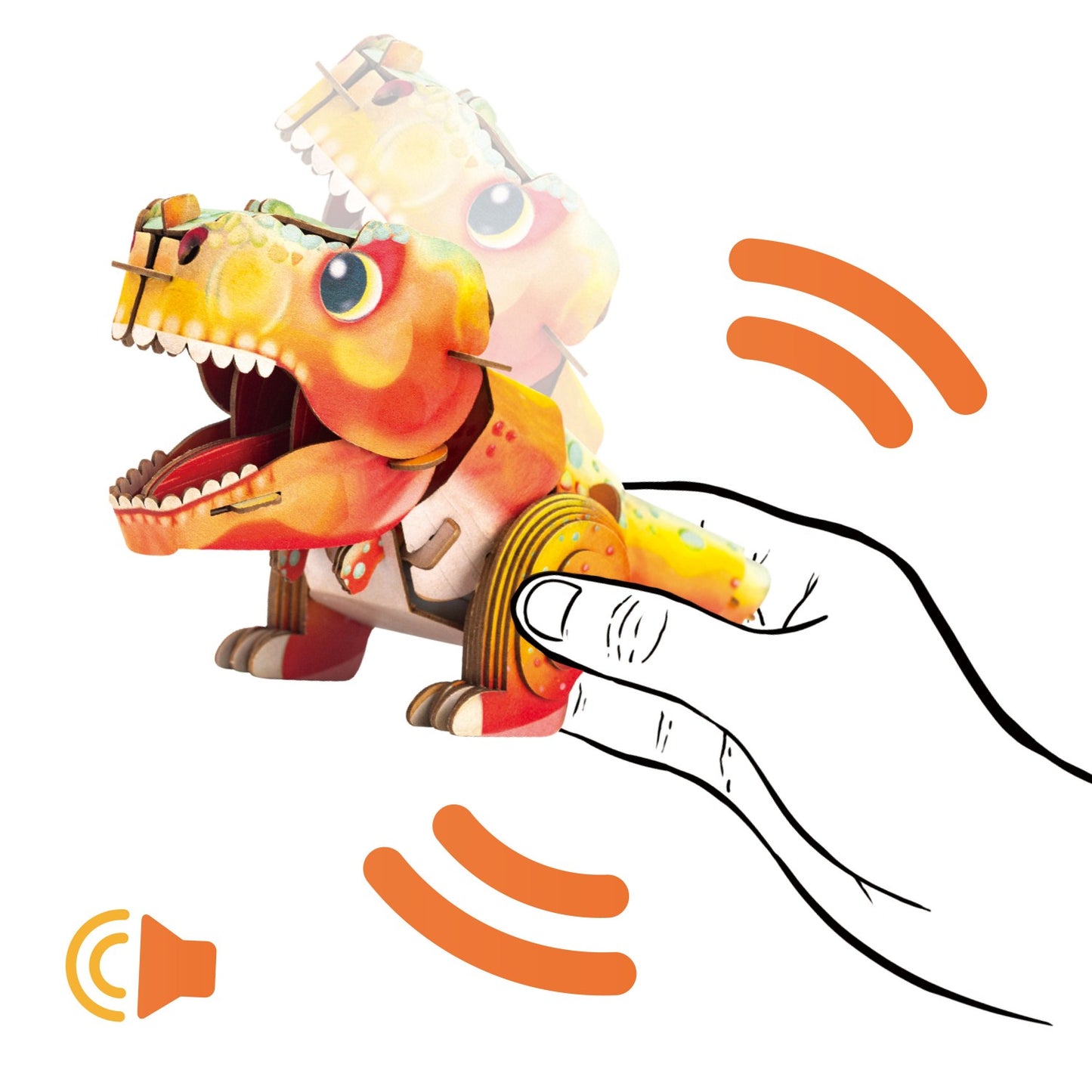 ME Build N Sound 3D Puzzle Tyrannosaurus Rex