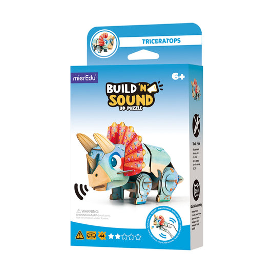 ME Build N Sound 3D Puzzle Triceratops