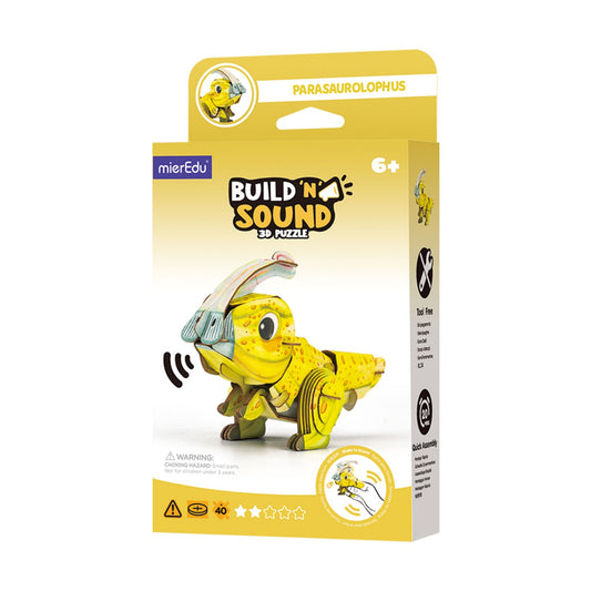 ME Build N Sound 3D Puzzle Parasaurolophus