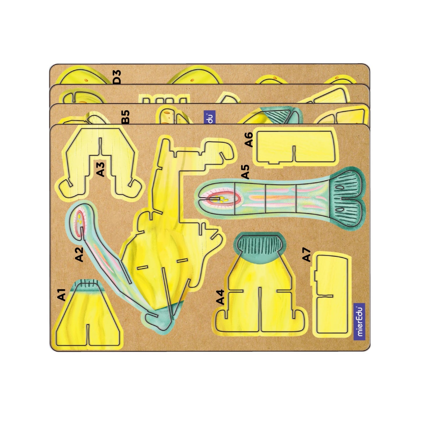 ME Build N Sound 3D Puzzle Parasaurolophus