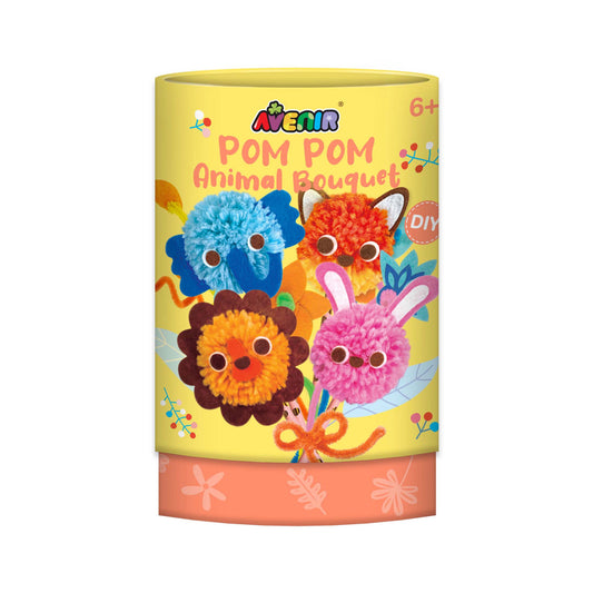 Pom Pom Animal Bouquet